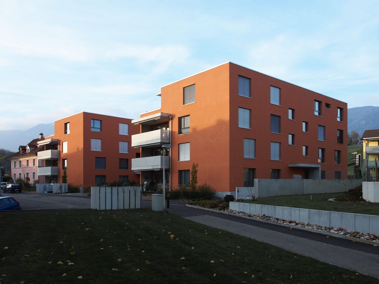 Neubau 2 Mehrfamilienhäuser Langendorf